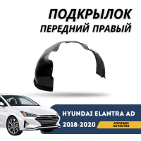 Подкрылок передний правый Elantra AD 2018-2020 (QPart)