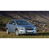 Бампер передний голубой Chevrolet Cobalt (GM)