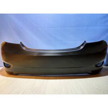Задний Бампер Технопласт (Под Покраску) Hyundai Accent / Солярис 2010,2011,2012,2013,2014 Алматы и Астана — фото