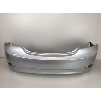 Задний Бампер Технопласт (Цвет Серебро) для Hyundai Solaris / Accent 2010,2011,2012,2013,2014 Года в Алматы и Астане — фото