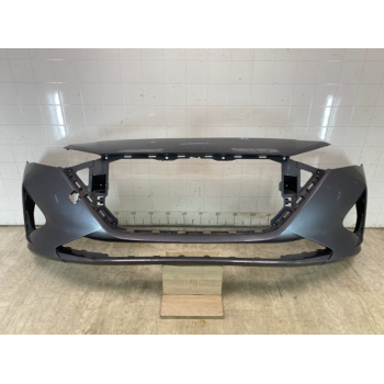 КУПИТЬ Передний Бампер Hyundai Accent / Solaris II РЕСТАЙЛИНГ (2020-н.в.) ОРИГИНАЛ — Под покраску в Алматы Астане — фото