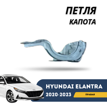 Петля капота правая на Hyundai Elantra 2020,2021,2022,2023,2024,2025 в Алматы и Астане — фото