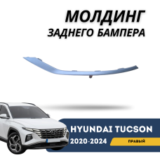 Молдинг заднего бампера правый Tucson 20-24 EURO (QPart)
