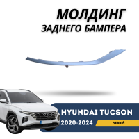 Молдинг заднего бампера левый Tucson 20-24 EURO (QPart)