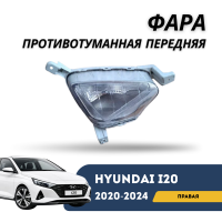 Фара противотуманная передняя правая i20 20-24 (QPart)